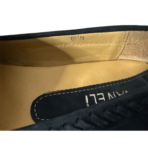 Vaneli Driving Loafers Moc Suede Toe Slip-On Size: 8 1/2